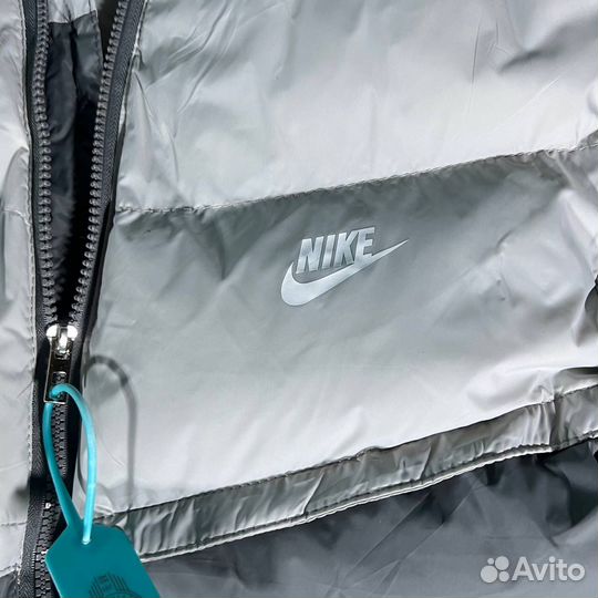 Пуховик Nike Storm-FIT Серый оригинал (poizon)