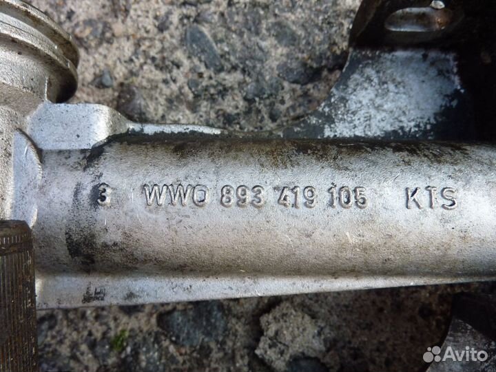 Рейка рулевая Audi 80 B3 1986-1991