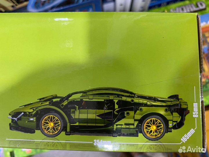 Конструктор Гоночный автомобиль