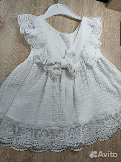 Платье для девочки 80-86