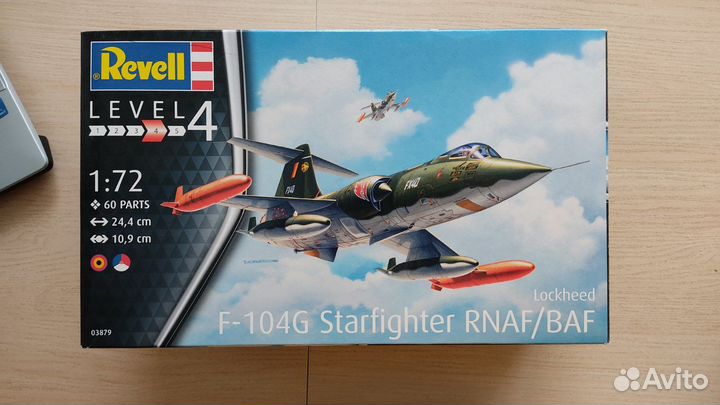F-104G Starfighter Revell 1:72 Модель самолета