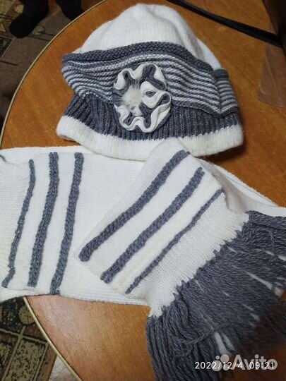 Шапка, шарф