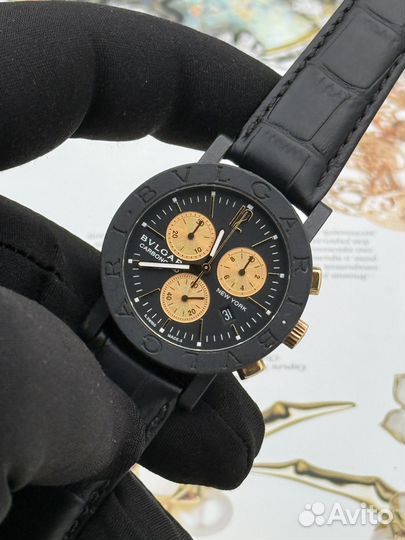 Bvlgari Carbongold Chronograph 38mm