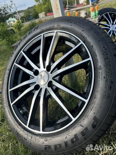 Литые диски с летней резиной