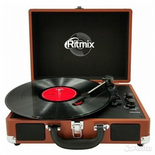 Виниловый проигрыватель ritmix LP-160B