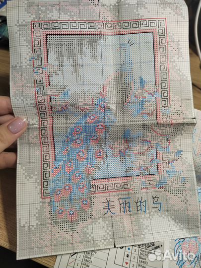 Набор для вышивания крестом dimensions