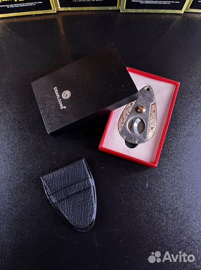 Гильотина для сигар с фрезерованными узорами