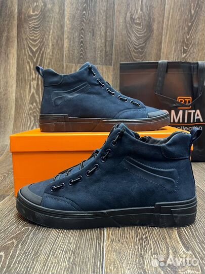 Кеди натуральная замши Romitan 39-44