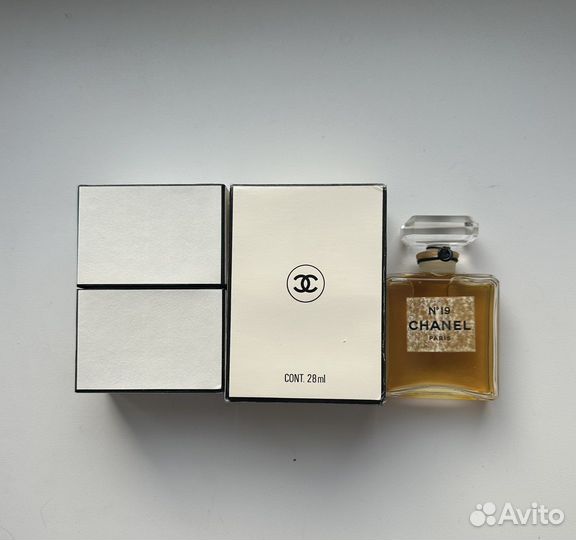 Chanel но 19 parfum духи 28 мл винтаж 1970е