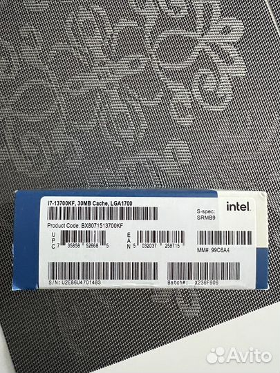 Процессор Intel Core i7-13700KF BOX