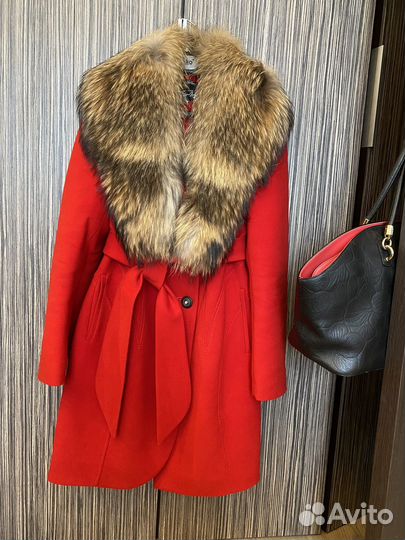 Пальто женское зимнее 46