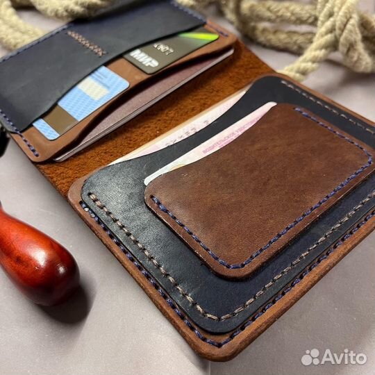 Обложка для документов из натуральной кожи