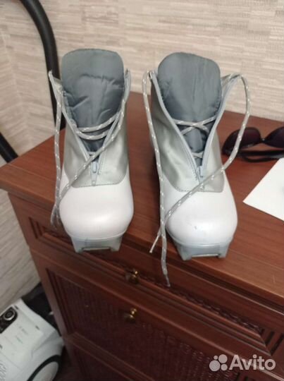 Лыжи беговые nordway, палки, ботинки