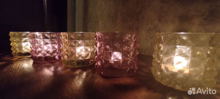 Подсвечники 5шт