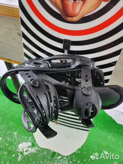 Сноуборд Burton Deep Thinker + Burton Cartel