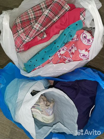 Детские вещи пакетом на девочку