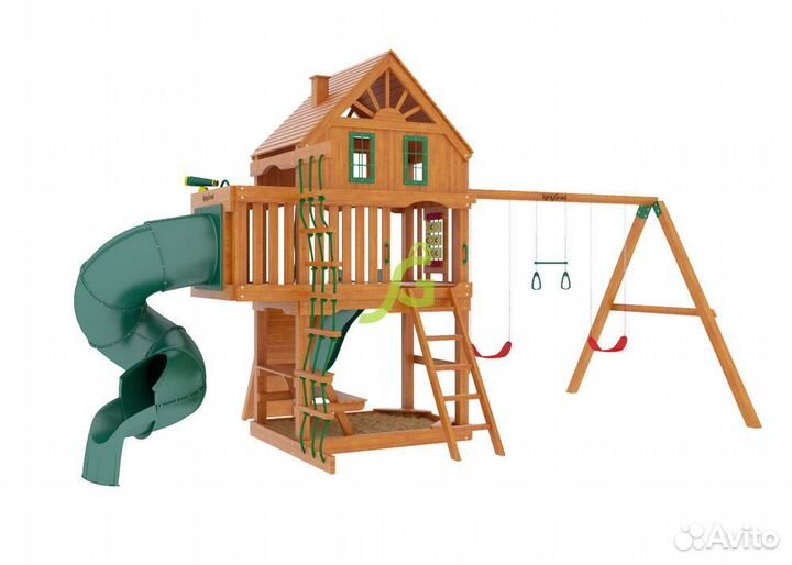 Детская площадка Шато с трубой (Домик)