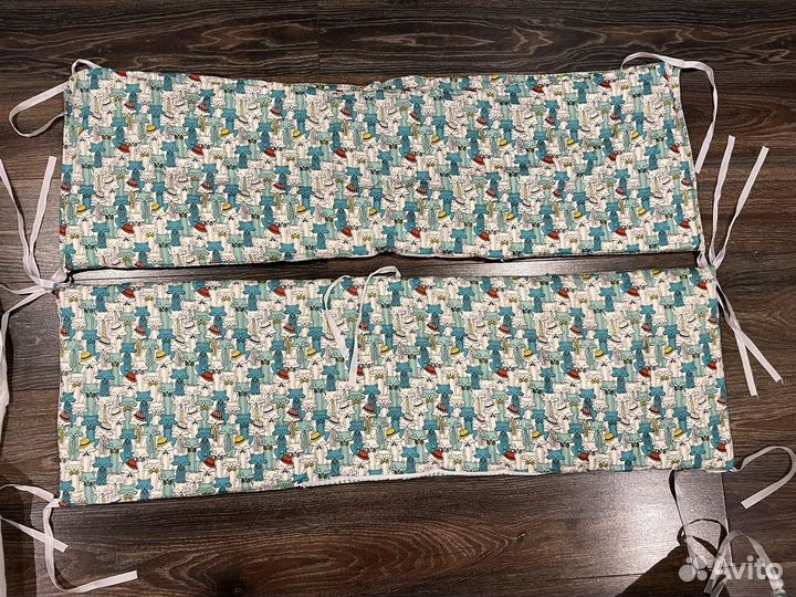 Бортики в детскую кроватку