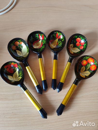 Ложки хохлома