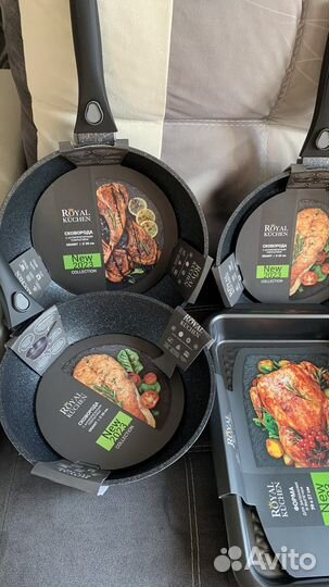 Сковородки антипригарные Royal kuchen