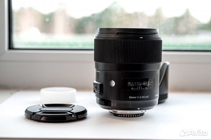 Sigma art 35mm f1.4 на nikon