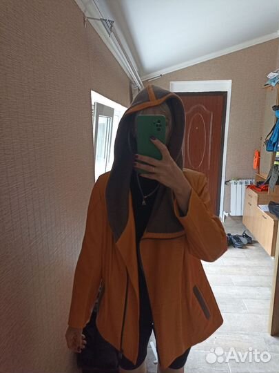 Куртка кожаная женская демисезонная