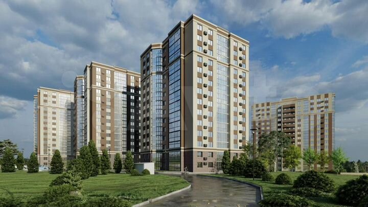 1-к. квартира, 43,7 м², 1/14 эт.