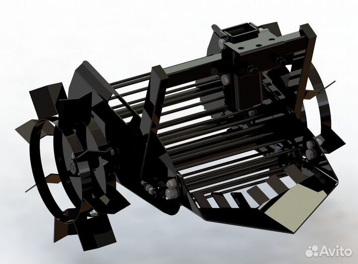 Картофелекопалка для мотоблока