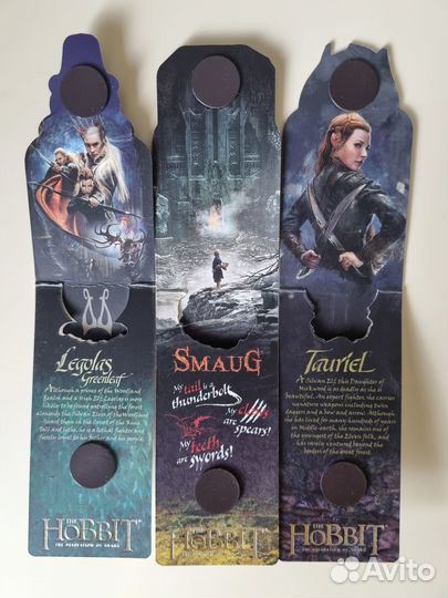 Магнитные закладки для книг Хоббит