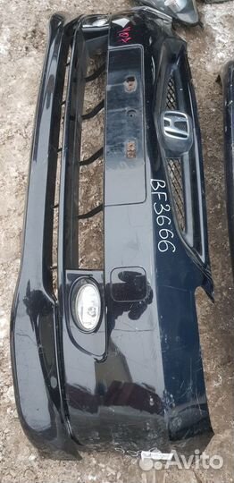 Honda Jazz Fit бампер туманки обвес