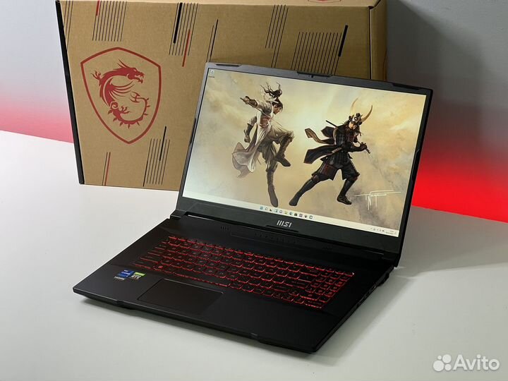 MSI Katana 17.3”144Hz Core i7 12 RTX3060 6g 105W
