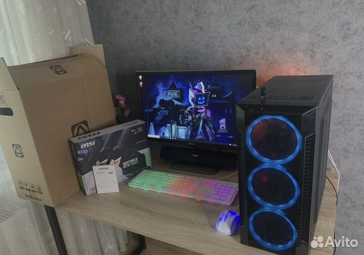 Игровой пк intel core i5/GTX 1060/16 GB/SSD/HDD