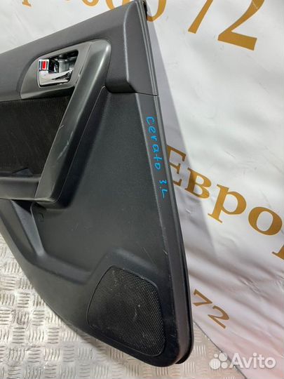 Обшивка двери задняя левая Kia Cerato TD