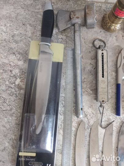 Перечница, cолонки мельхиор, топорик. Винтаж