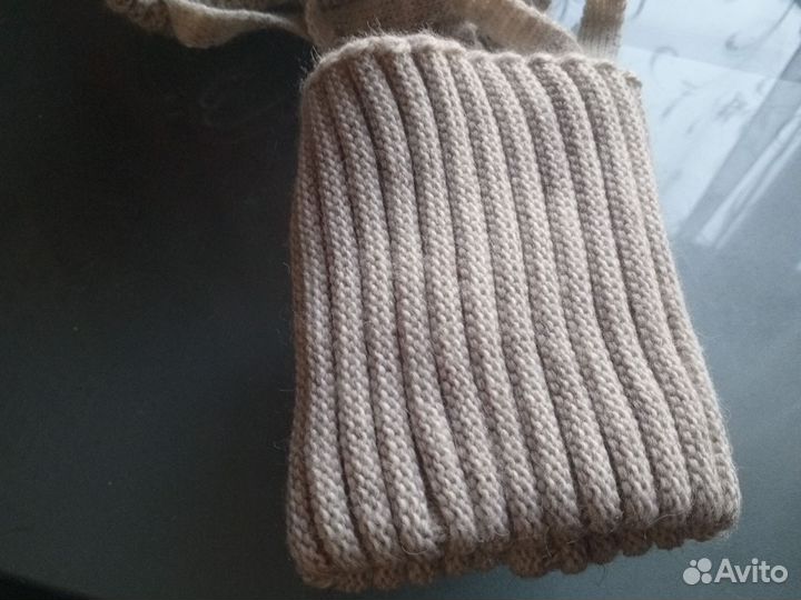 Шапка зимняя для девочки 52 54 новая