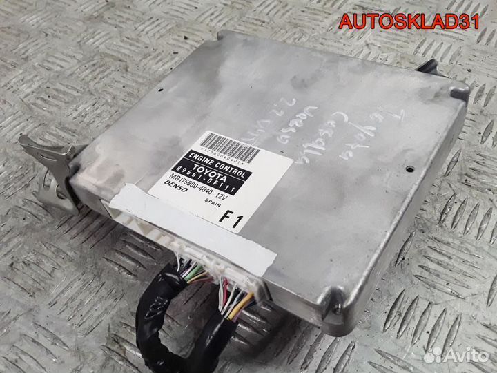 Блок эбу Toyota Corolla Verso 2.2 2adft 896610F111