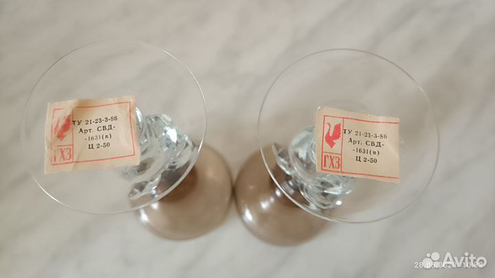 Комплект подсвечников СССР