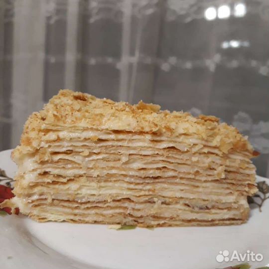 Торт Наполеон медовик