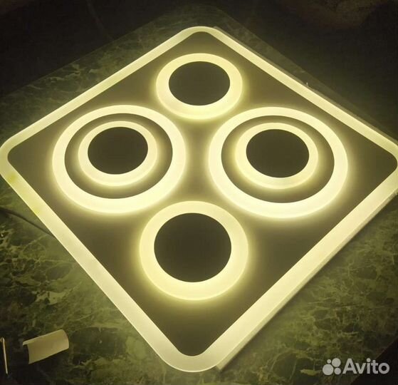 Люстра потолочная светодиодная новая