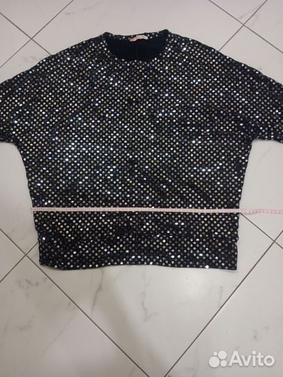 Блузка с пайетками