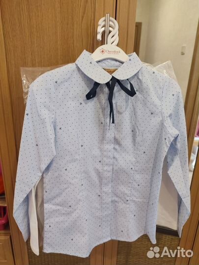 Школьная рубашка блузка