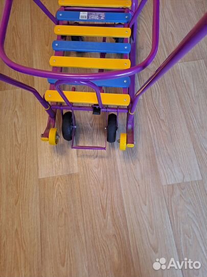 Санки с колесами