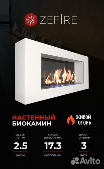 Биокамин настенный