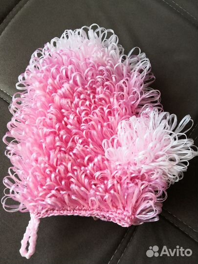 Мочалка ручной работы