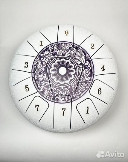 Глюкофон /Перкуссия/Ханг/25сантим/10дюйм/11лепестк