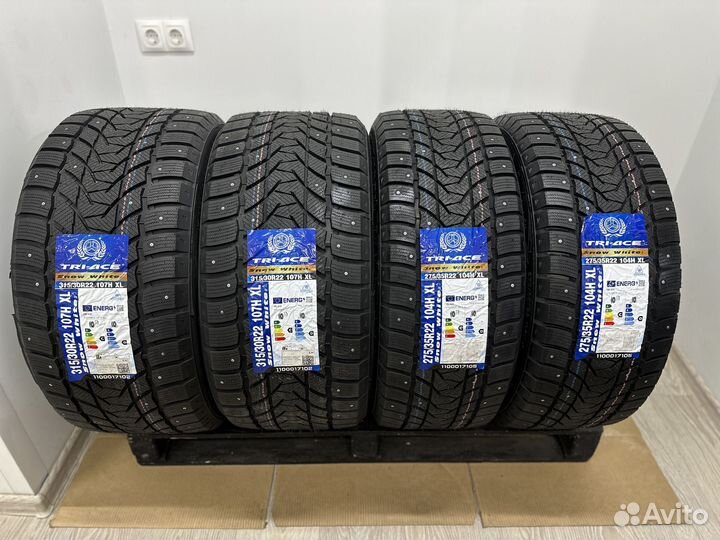 Tri Ace Snow White 275/35 R22 и 315/30 R22 105J