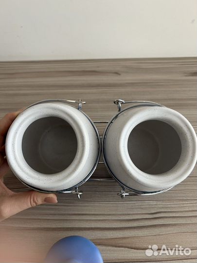 Набор керамических горшков