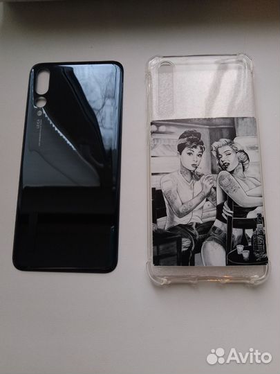 Задняя панель и чехол накладка бампер