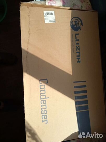 Радиатор кондиционера рено Логан