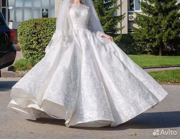 Шикарное свадебное Платье